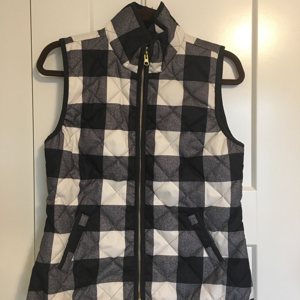 Gingham Vest